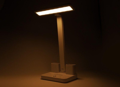 Светильник светодиодный настольный UF-814 C01 9Вт аккум. димм. смена цвет. темп. бел. Ultraflash 15167 фото 9