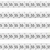 505 027, DY5,Горизонтальная маркировка (71...80), DY5, 1 пластина - 50 шт. | код 0.0.0.5.05027 | KLEMSAN