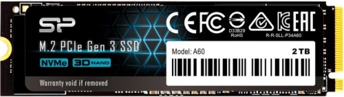 Накопитель SSD Silicon Power PCIe 3.0 x4 2TB SP002TBP34A60M28 M-Series M.2 2280 | код 1909661 | Silicon Power
