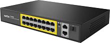 Коммутатор Netis P116GH (L2) 16x100Мбит/с 2x1Гбит/с 1SFP 16PoE 16PoE+ 240W неуправляемый | код 1980564 | NETIS