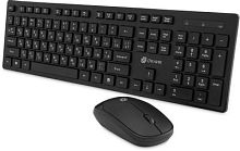 Клавиатура + мышь Оклик S255W клав:черный мышь:черный USB беспроводная Multimedia (1909361) | код 1909361 | Oklick