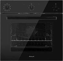 Духовой шкаф Электрический Weissgauff EOV 206 SB Black Edition черный | код 1929714 | WEISSGAUFF