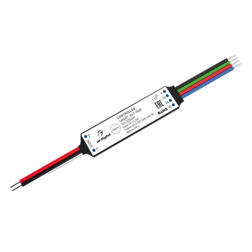 Контроллер SMART-K47-RGB (12-24V, 3x1A, 2.4G) (ARL, IP20 Пластик, 5 лет) | код 28441 | Arlight Контроллер SMART-K47-RGB (12-24V, 3x1A, 2.4G) (ARL, IP20 Пластик, 5 лет) | код 28441 | Arlight
