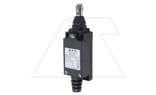Выключатель концевой ALS1-M, 1NO+1NC, 3A 240VAC/24VDC, металл. роликовый плунжер, металл. корпус, IP65 | код ALS1-M11/C | АРТ