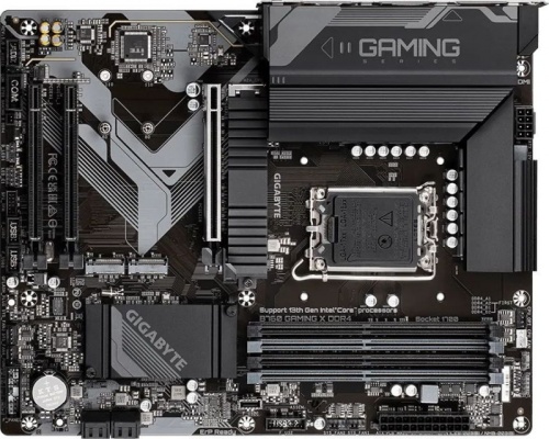 Материнская плата Gigabyte B760 GAMING X DDR4 Soc-1700 Intel B760 4xDDR4 ATX AC`97 8ch(7.1) 2.5Gg RAID+HDMI+DP | код 1884421 | GIGABYTE