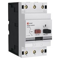 Силовой автомат для защиты электродвигателя АПД-80 63А 3P | код. apd3-40-63 | EKF 