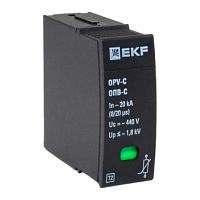 Сменный модуль к ОПВ-C In-20кА 440В с сигнализацией EKF | код opv-c-module | EKF