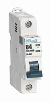 Выключатель автоматический 1P 4A х-ка B ВА-105 10кА | код 13102DEK | Dekraft
