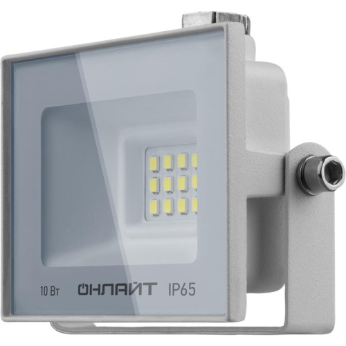 Прожектор светодиодный 90 130 OFL-10-4K-WH-IP65-LED 10Вт 4000К IP65 800лм бел. | код. 90130 | ОНЛАЙТ