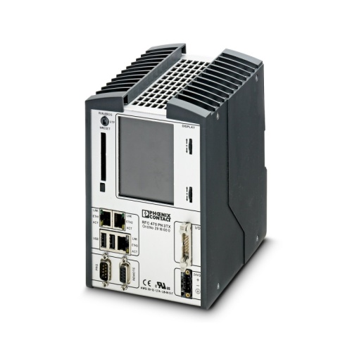 Контроллер - RFC 470 PN 3TX, удаленный полевой контроллер с 3x10/100 Мбит/c портами Ethernet, ведущее устройство INTERBUS, контроллер ввода-вывода PROFINET, устройств ввода-вывода PROFINET, IP20, сменные модули памяти для настройки параметров | код