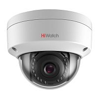 Видеокамера 4Мп уличная купольная мини IP-камера с EXIR-подсветкой до 30м (DS-I452 (2.8 mm) | код 311303516 | HiWatch