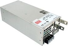Источник питания AC-DC, 1500Вт, вход 90…264V AC, 47…63Гц /127…370В DC, выход 27В/0…56A, рег. вых=±10%Uном, изоляция 3000В AC, в корпусе 278х127х83.5мм, -20…+70С | код RSP-1500-27 | MeanWell