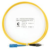 Cabeus FOP(s)-9-SC-FC-20m Шнур оптический simplex SC-FC 9/125 sm 20м LSZH | код 8364c | Cabeus