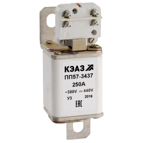 Предохранитель ПП57-39982-И1-630А-У3-КЭАЗ | код 337368 | КЭАЗ
