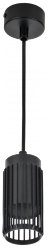 Светильник 4211 подвесной GU10 черный IEK | код LT-UPB0-4211-GU10-1-K02 | IEK