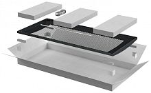 ITK Дверь перфорированная для шкафа LINEA N 33U 800мм черная | код LN05-33U8X-DP | ITK by IEK