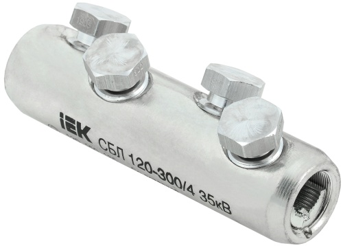 Соединитель болтовой луженый СБЛ 120-300/4 35кВ | код UCB11-120-300-04-35 | IEK