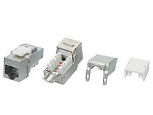 Hyperline KJ9-8P8C-C6-90-SH-F Вставка Keystone Jack RJ-45(8P8C), категория 6, экранированная | код 432597 | Hyperline