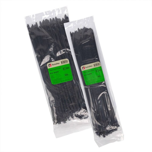 Хомут нейлоновый КСС 12х750 черн. (уп.100шт) Fortisflex 80013 фото 6