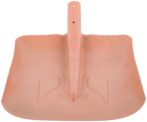 Лопата для уборки снега тротуарная 340х385мм без черенка сталь КУРС 68121 фото 3 Лопата для уборки снега тротуарная 340х385мм без черенка сталь КУРС 68121 фото 3