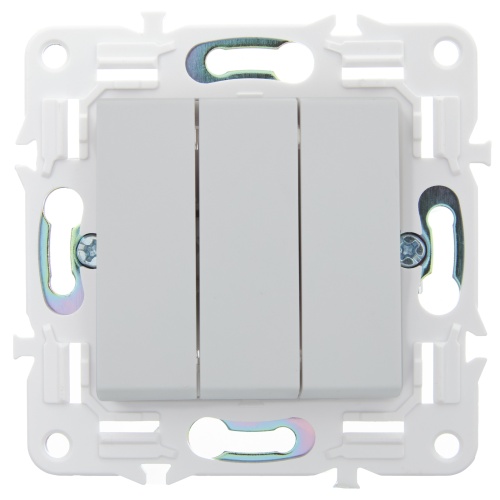 SKANDY Выключ. 3-кл. 10А SK-V11W арк. бел. IEK | код SK-V30-0-10-K01 | IEK фото 3