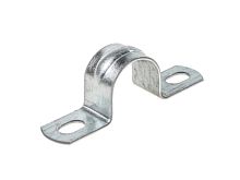Скоба металлическая двухлапковая d 60-63 мм (уп./50шт.) HLT | код 084-25-061 | HLT