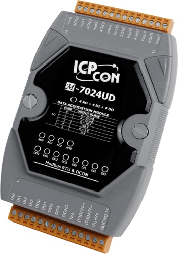 M-7024UD CR M-7024U with LED Display (Gray Cover) (RoHS) | код 00-06101753 | ICP DAS