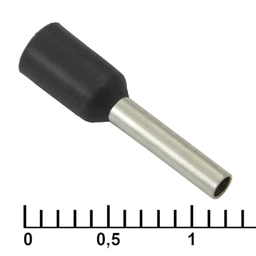 DN01008 black (1.4x8mm) | код 90988 | Ruichi