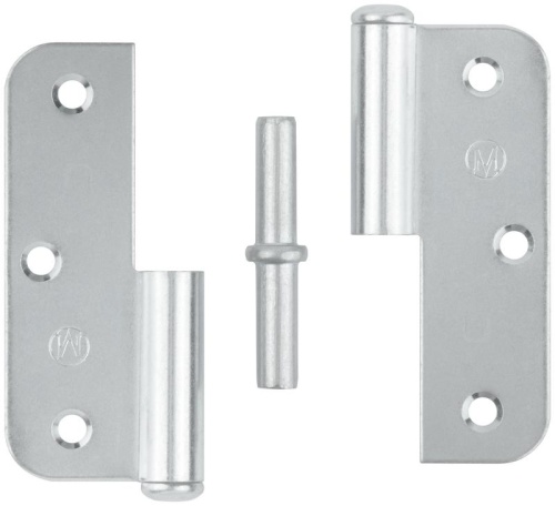 Петля накладная прав. "ПН" 85мм оцинк. 66391 фото 4