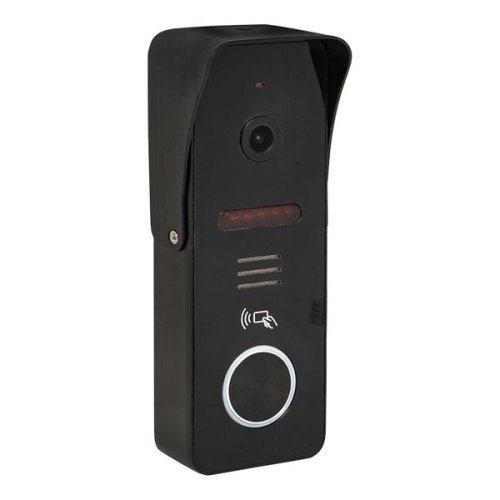 Вызывная видеопанель со счит, ключей CPV-02 чер, 4пр, 1000TVL IP65 | код int-cpv-02 | EKF фото 4