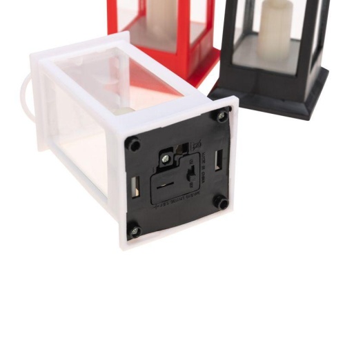 Фонарь декоративный (фигура) 5.5х5.5х12.5см тепл. бел. со свечкой 3хLR1130 (в комплекте) корпус бел./красн./черн. Neon-Night 513-068 фото 4 Фонарь декоративный (фигура) 5.5х5.5х12.5см тепл. бел. со свечкой 3хLR1130 (в комплекте) корпус бел./красн./черн. Neon-Night 513-068 фото 4