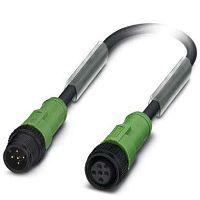 Кабель для датчика / исполнительного элемента SAC-5P-M12MS/ 3,0-PUR/M12FS P | код 1442900 | PHOENIX CONTACT