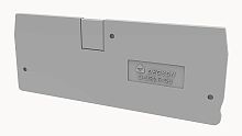 D-DS2.5-QU-MT-01P-11-00Z(H) Крышка клеммы с размыкателем серая 2.5мм.кв. PUSH-IN на DIN-рейку | код 11060000627 | DEGSON