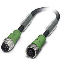 Кабель для датчика / исполнительного элемента SAC-8P-M12MS/ 0,3-PUR/M12FS | код 1522671 | PHOENIX CONTACT