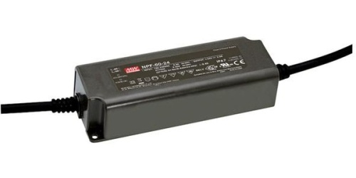 Источник питания AC-DC, 60.1Вт, вход 90…305В AC, 47…63Гц /127…431В DC, выход 42В/1.43A, ККМ, изоляция 3750В AC, в кожухе 150х53х35мм, -40…+70С | код NPF-60-42 | MeanWell