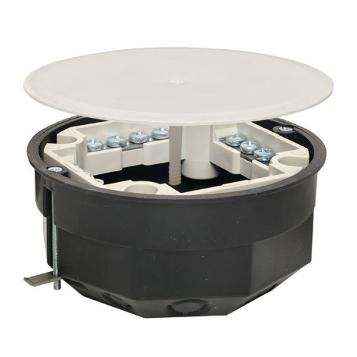 Коробка распаячная КМП-020-023 для полых стен с металлическими лапками, клеммником и крышкой (108х50) PROxima | код plc-kmp-020-023 | EKF фото 3