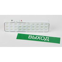 Светильник светодиодный аварийный непостоянный DBA-102-0-20 30LED 5ч IP20 выход (40/1920) | код Б0044395 | ЭРА