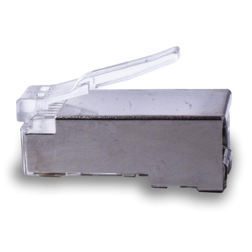 Коннекторы 8P8C (Компьютерный разъем) F/UTP Cat.5e (RJ-45) Уп. 100шт. | код 10-0231 | SUPRLAN Коннекторы 8P8C (Компьютерный разъем) F/UTP Cat.5e (RJ-45) Уп. 100шт. | код 10-0231 | SUPRLAN