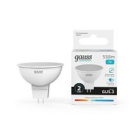 Лампа светодиодная Elementary MR16 7Вт 4100К бел. GU5.3 550лм 220-240В | Код. 13527 | Gauss