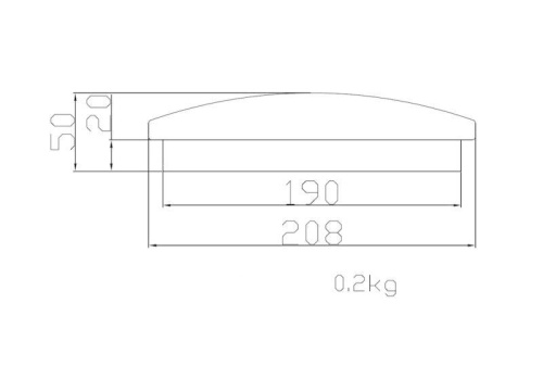 Светильник светодиодный LBS-8112 12Вт 4500К lines настенно-потолочный Ultraflash 15144 фото 6