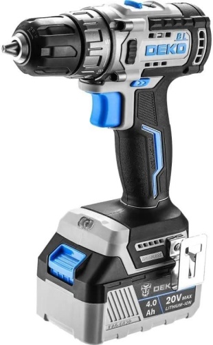 Дрель-шуруповерт Deko Loner 20V One аккум. патрон:быстрозажимной (085-1004) | код 2016958 | DEKO