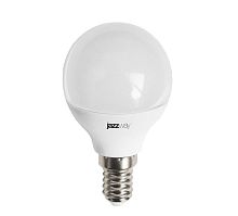 Лампа светодиодная PLED-LX 8Вт G45 шар 5000К холод. бел. E14 | код 5028623 | JazzWay