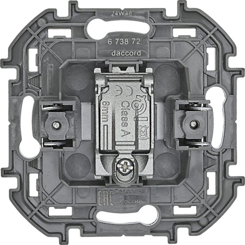 Розетка TV оконечная 10 дБ 5 862 мГц INSPIRIA алюминий | код 673872 | Legrand фото 4 Розетка TV оконечная 10 дБ 5 862 мГц INSPIRIA алюминий | код 673872 | Legrand фото 4