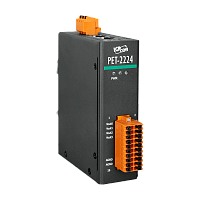 PET-2224 PoE Ethernet I/O Module with 4-ch Analog Outputs | код 00-06155149 | ICP DAS