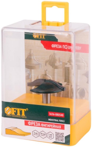 Фреза фигирейная горизонтальная DxHxL=40х5х44 мм | код 3636-080540 | FIT фото 3 Фреза фигирейная горизонтальная DxHxL=40х5х44 мм | код 3636-080540 | FIT фото 3