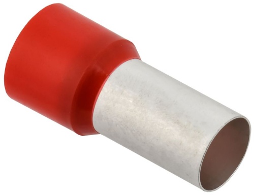 Наконечник НШВИ 95-25 темно-красный (15шт/упак) IEK | код UGN11-095-025-015 | IEK Наконечник НШВИ 95-25 темно-красный (15шт/упак) IEK | код UGN11-095-025-015 | IEK