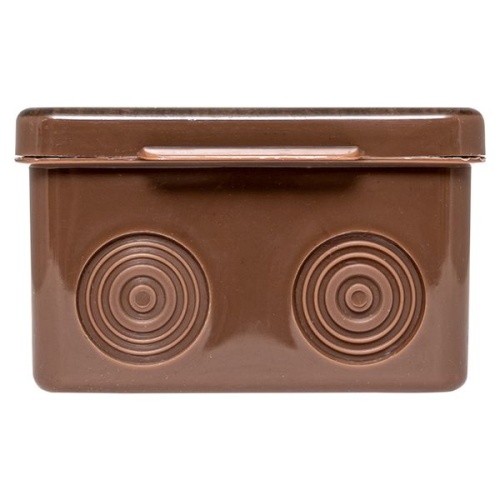 Коробка распаячная КМР-030-035 пылевлагозащищенная без мембранных вводов (80х80х50) тёмное дерево PROxima | код plc-kmr-030-035-t | EKF фото 4 Коробка распаячная КМР-030-035 пылевлагозащищенная без мембранных вводов (80х80х50) тёмное дерево PROxima | код plc-kmr-030-035-t | EKF фото 4