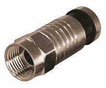РАЗЪЕМ F-разъем RG-6 обжим влагозащищенный REXANT | код 05-4033 | REXANT
