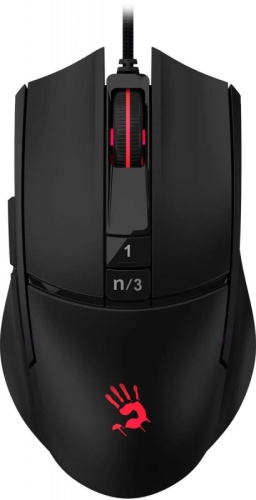 Мышь A4Tech Bloody L65 Max черный оптическая (12000dpi) USB (6but) | код 1808885 | A4TECH