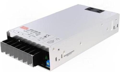 Источник питания AC-DC, 300Вт, вход 85…264V AC, 47…63Гц /120…370В DC, выход 36В/0…9A, рег. вых=±15%Uном, изоляция 3000В AC, в кожухе 199х105х41мм, -30…+70С, c корректором коэф. мощности | код HRP-300-36 | MeanWell